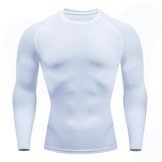 Men's Compression T Shirt For Outdoor Training And Fitness