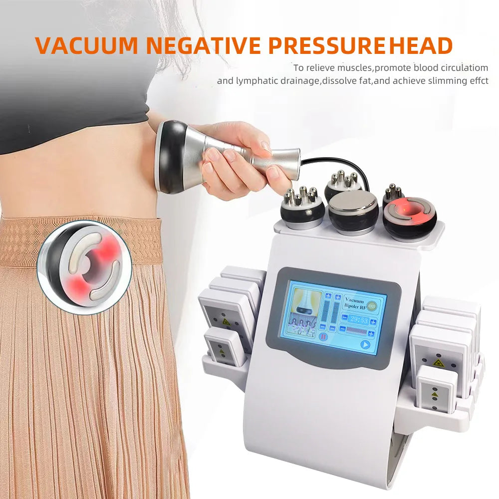 MISSHEART 6-In-1 40K Ultrasonic Cavitation Machine For Body Slimming