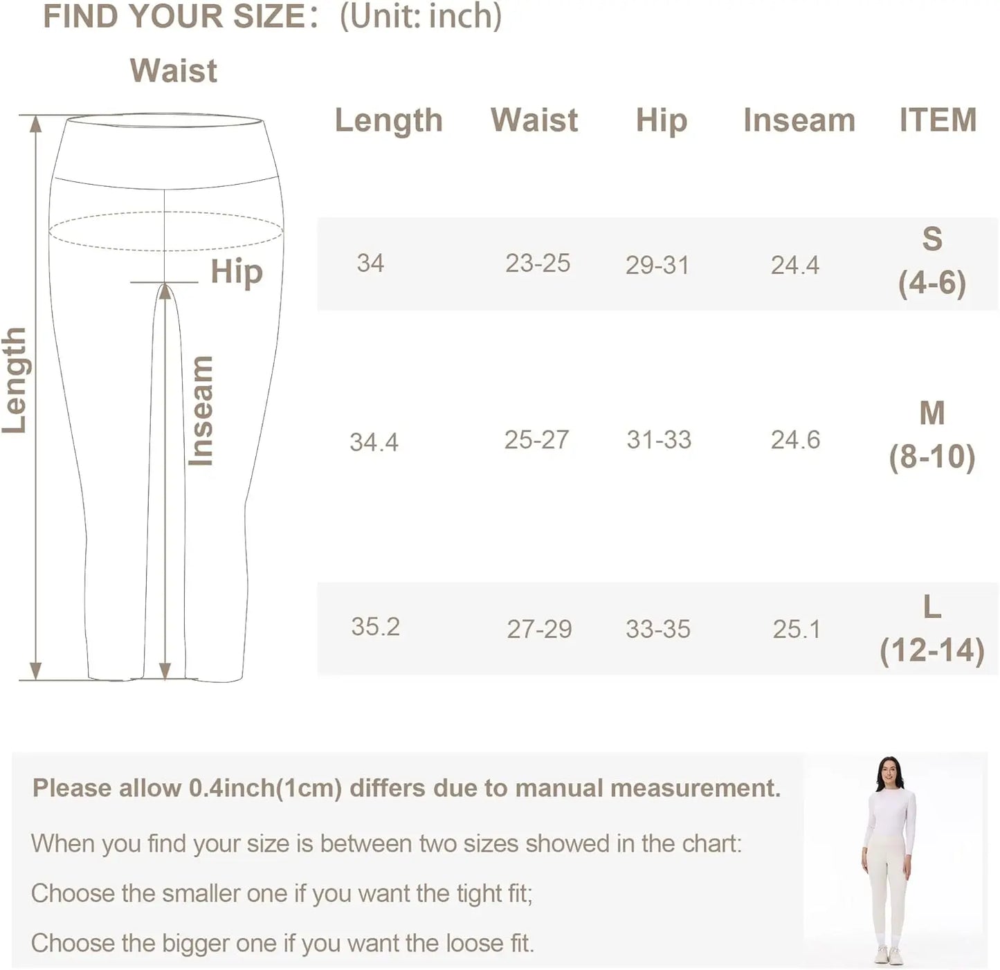 3 Pack High Waisted Leggings With Pockets For Women Butt Lifting Tummy Control