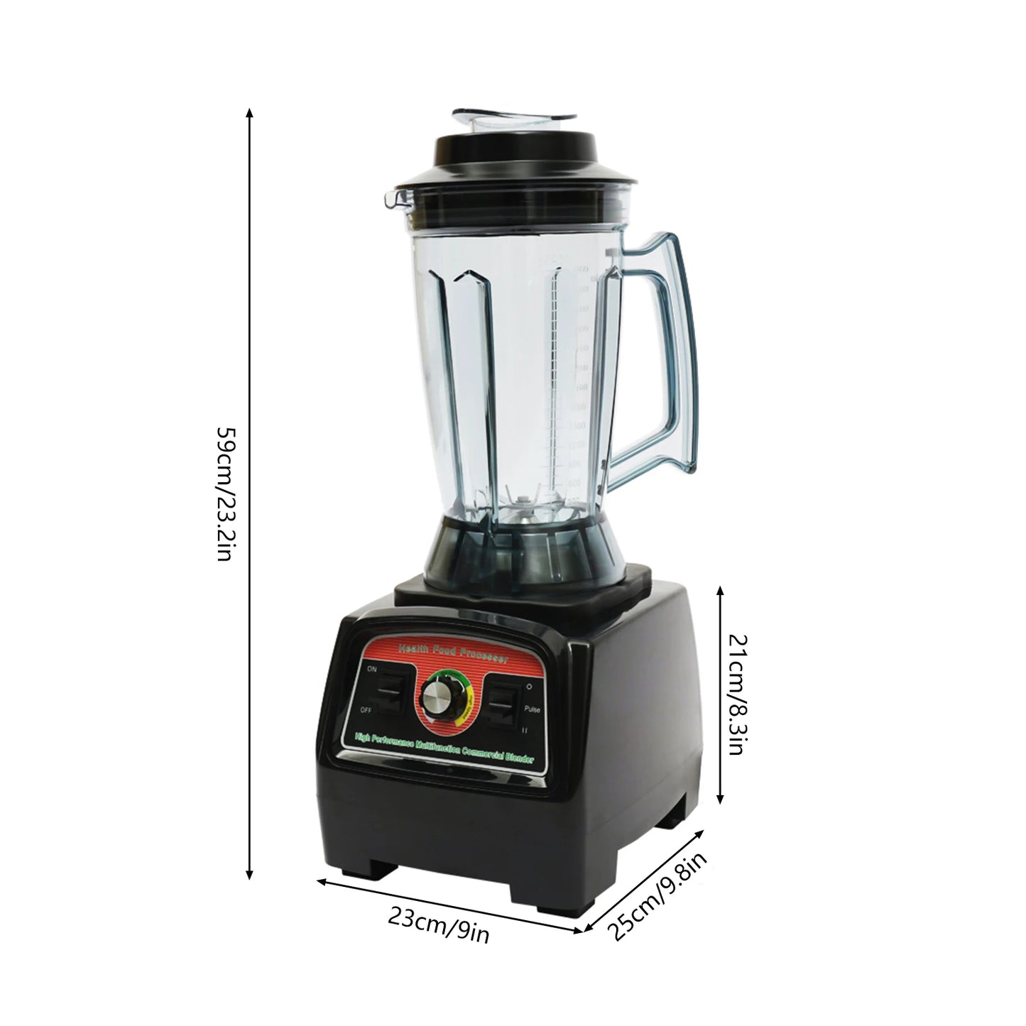 Bymaocar Large Capacity Juicer Blender For Juices And Milkshakes