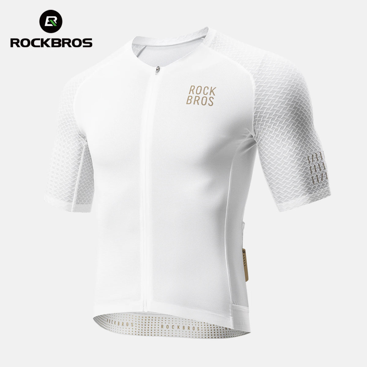 Rockbros Men Cycling Jersey Quick Dry Breathable Athletic Top