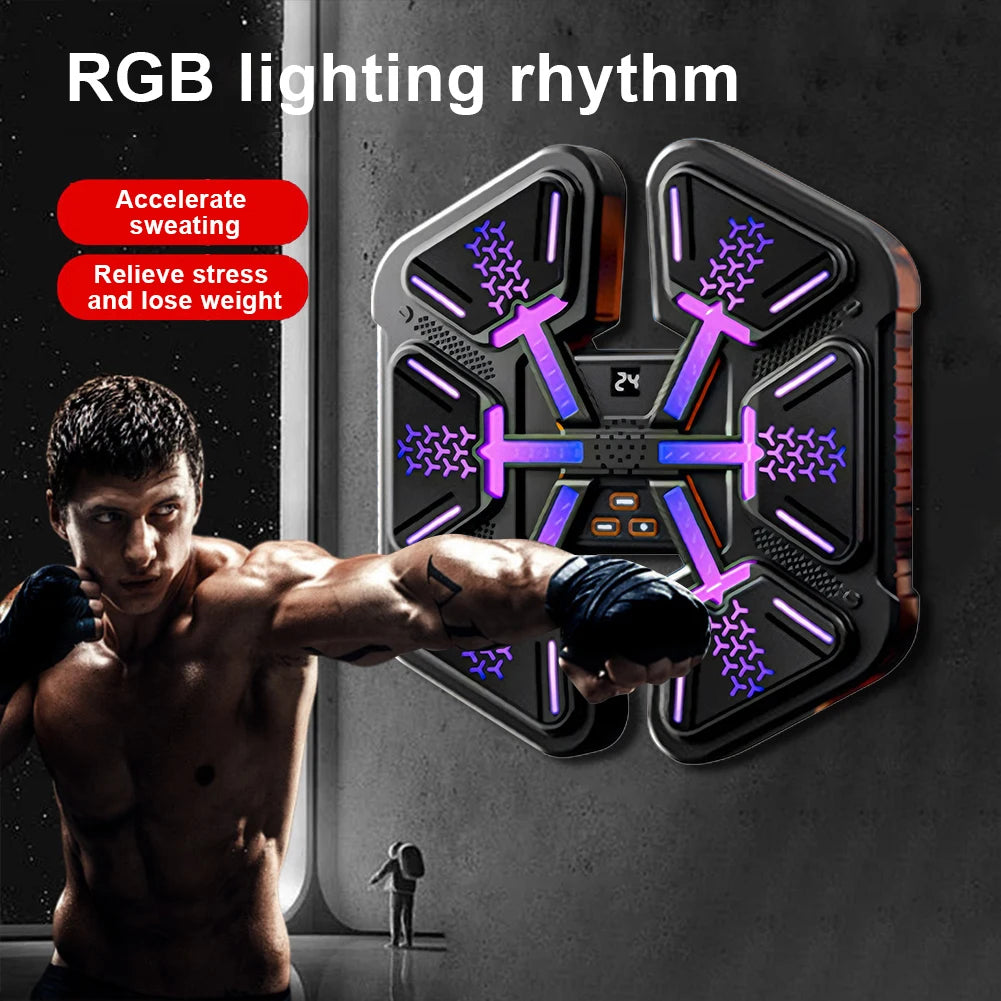 Smart Music Boxing Wall Target For Home Gym Fitness Training