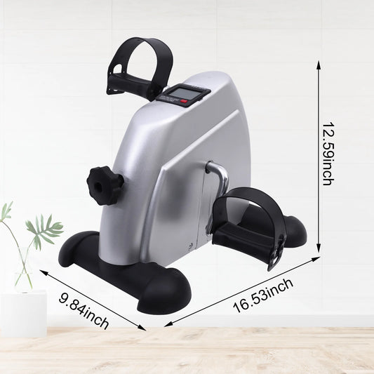Mini Under Desk Stepper Pedal Exercise Bike With LCD Display