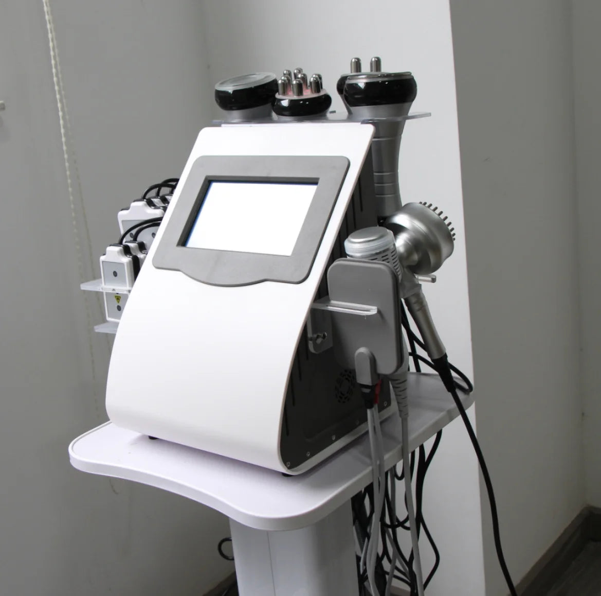 9 in 1 80K Cavitation Ultrasonic Body Slimming Machine Multi-Polar Skin Tightening Tool Facial Lift Machine