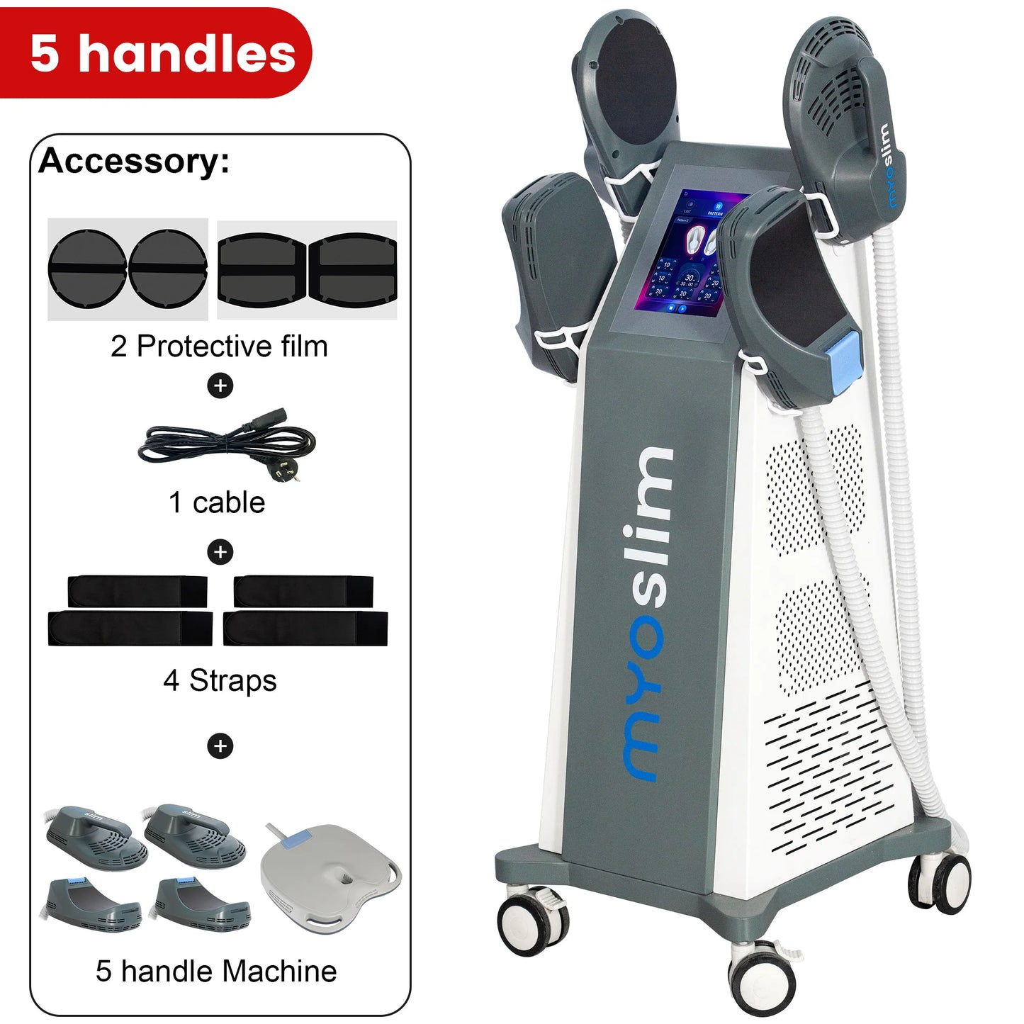 MYOSLIM Vertical EMS Body Sculpt Machine For Noninvasive Contouring