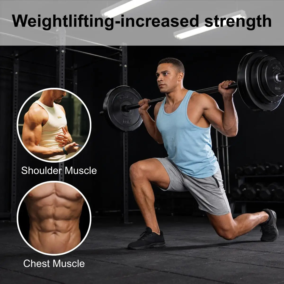 Relife Adjustable Barbell Set 45 Pounds For Strength Training