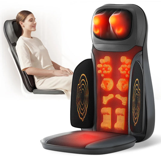 HIMOUTA Shiatsu Neck Massager With Heat And Adjustable Intensity