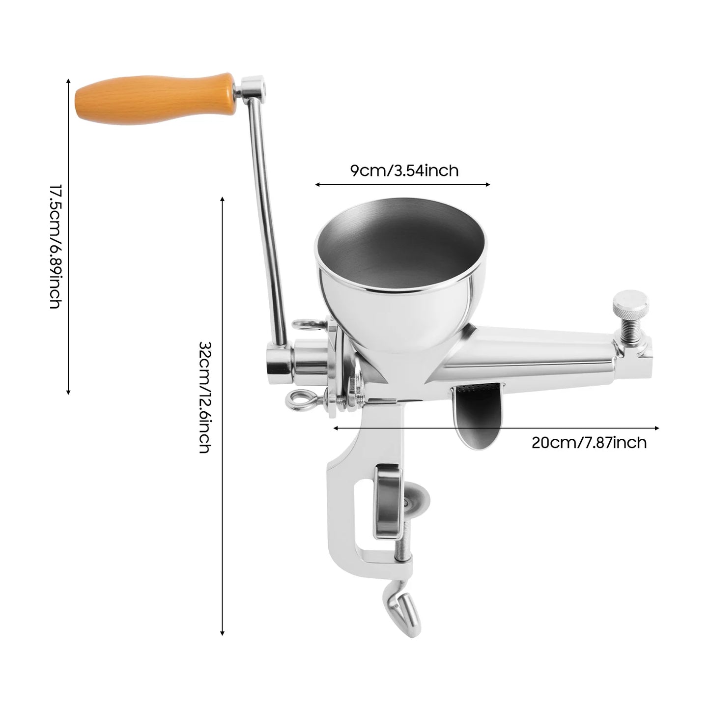 Bymaocar Manual Fruit And Vegetable Squeezer Press For Wheatgrass Juicing
