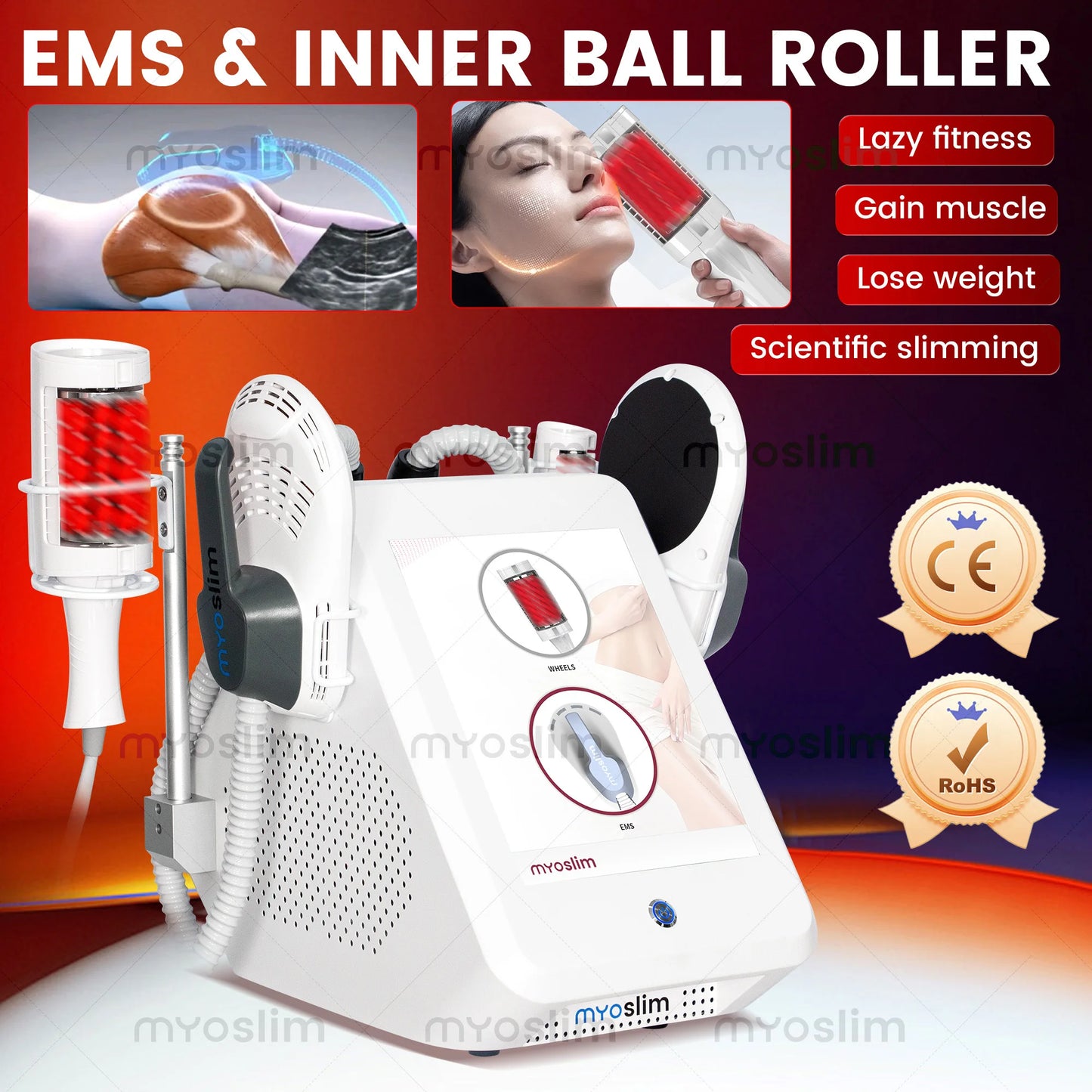 TAIXL MyoSlim Roller RF Electromagnetic Body Slimming Machine