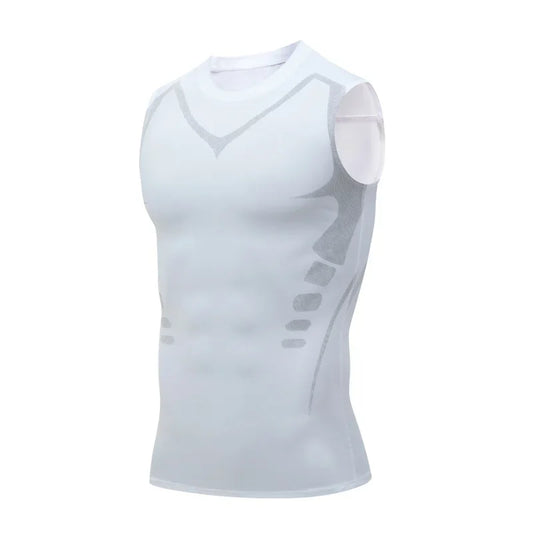 Men's Compression Tank Top Gym Shirt Sleeveless Quick Dry
