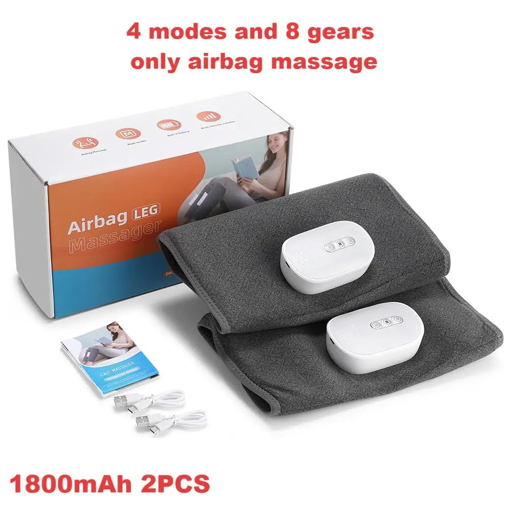 Agdoad Cordless Pneumatic Air Compression Leg Calf Massager