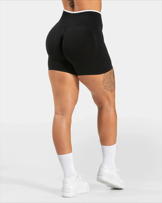 MEHEOL Women's Seamless High Waist Gym Shorts For Yoga Running