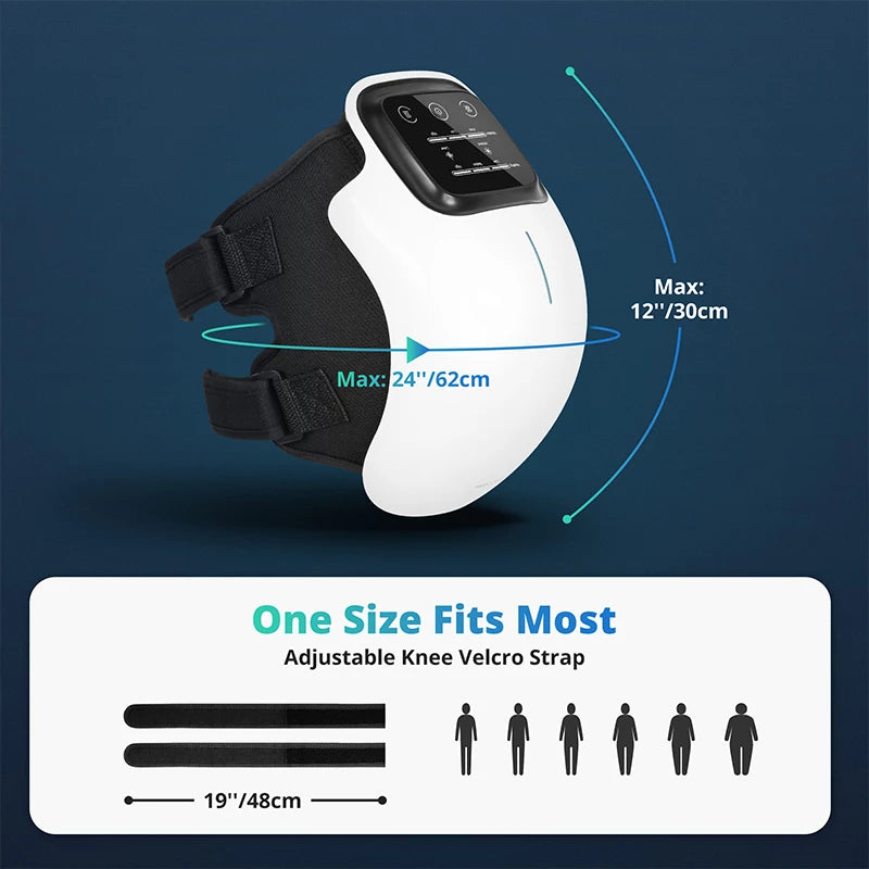 Medcursor Electric Heating Knee Pad Wireless Heated Massager