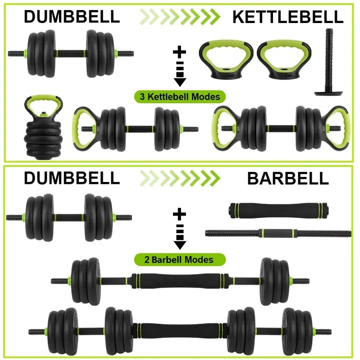 TWISTER.CK Adjustable Dumbbells 44/66/88 Lbs Free Weight Set