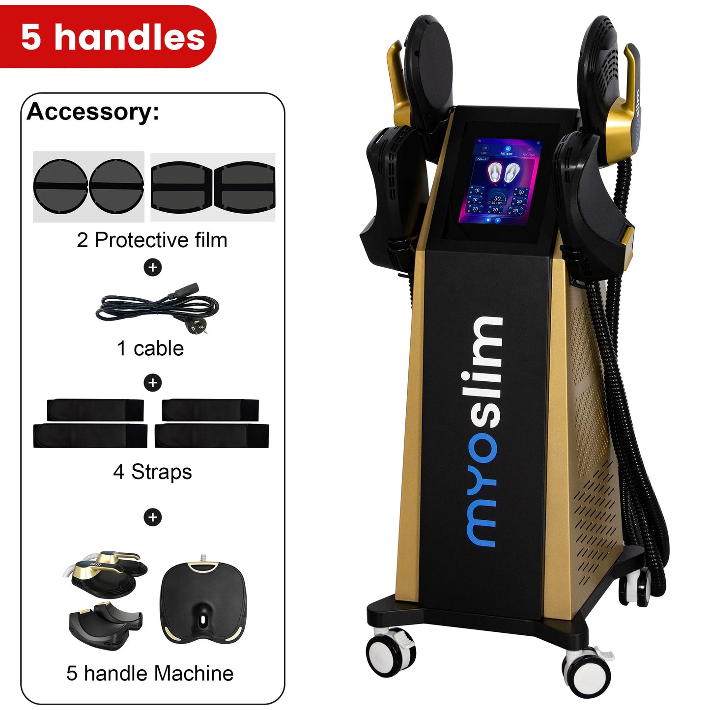 MYOSLIM Vertical EMS Body Sculpt Machine For Noninvasive Contouring