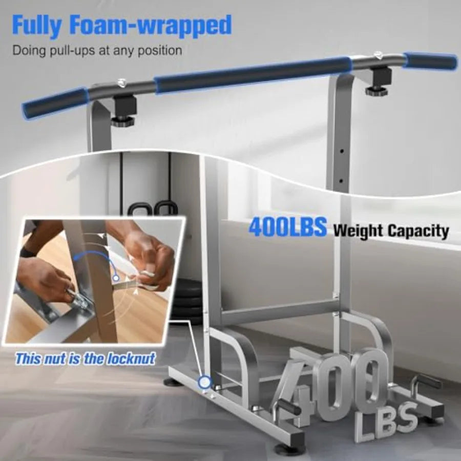 Power Tower Pull Up Bar Dip Station Home Gym ProSeries