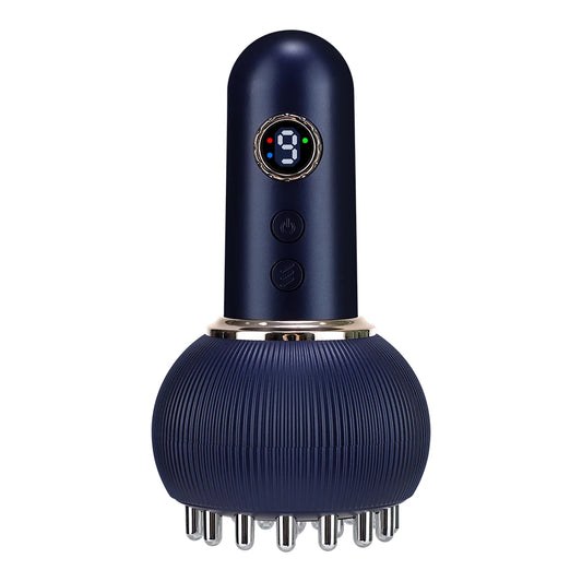 Hailicare Wireless Electric Heated Microcurrent Massage Brush For Back Massage
