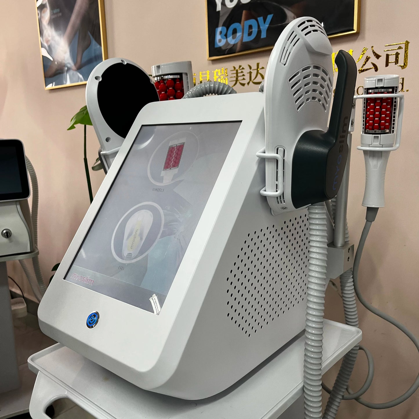 MYOSLIM 360 Degree Vacuum Massage Roller For Fat Burning And Body Slimming