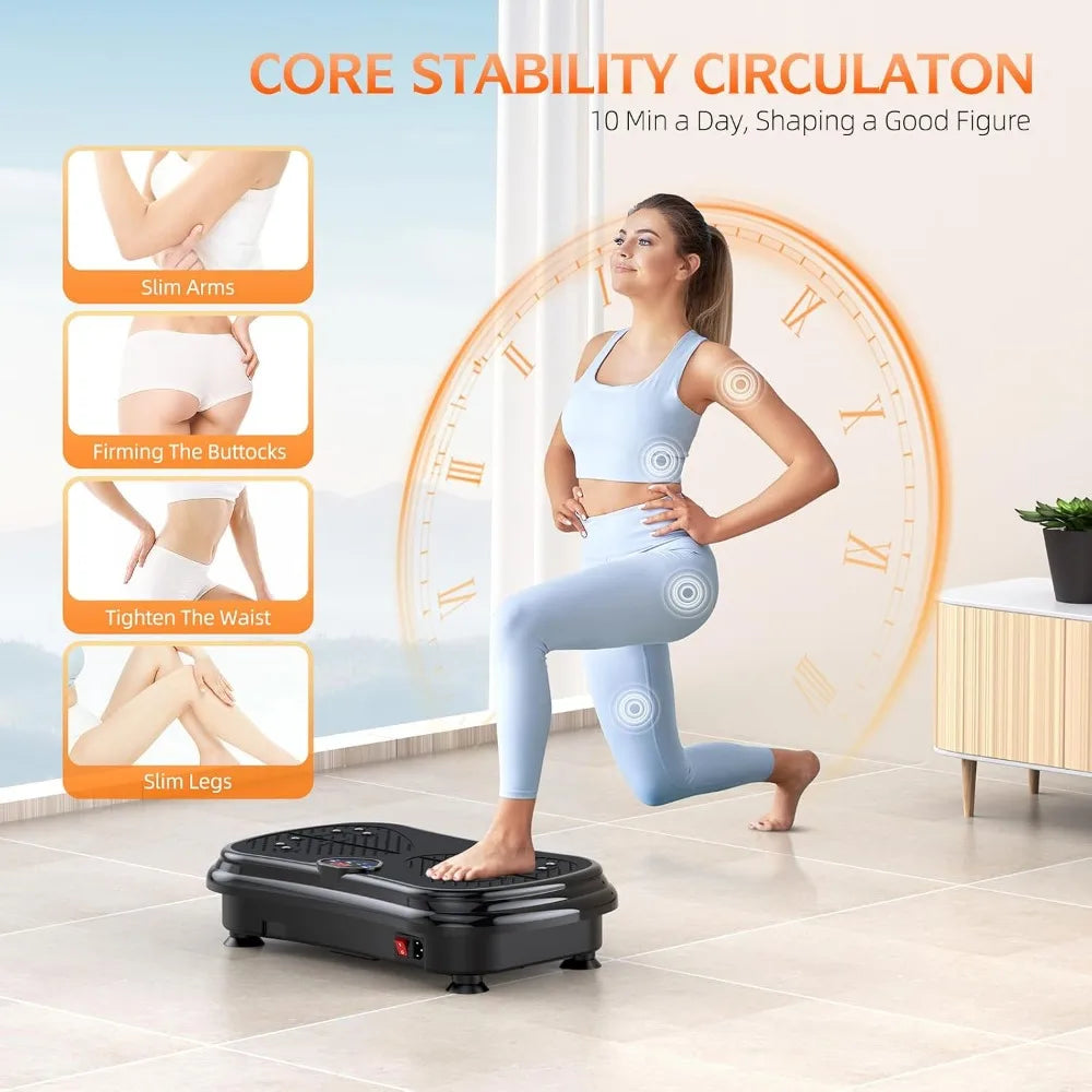 Vibration Plate Exercise Machine Whole Body Platform For Weight Loss