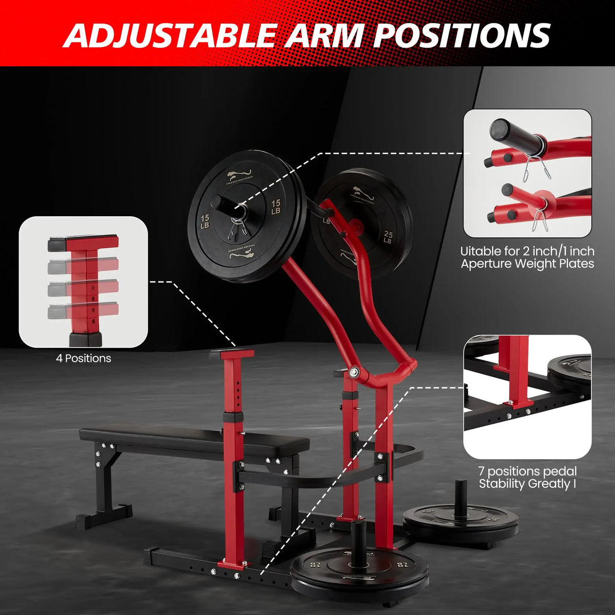 Independent Converging Chest Press Machine For Home Strength Training