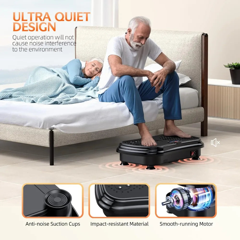 Vibration Plate Exercise Machine Whole Body Platform For Weight Loss