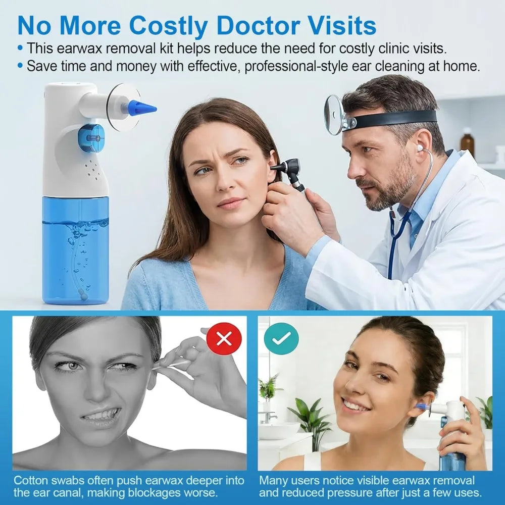 Ear Irrigation Kit For Safe Wax Removal And Gentle Cleaning