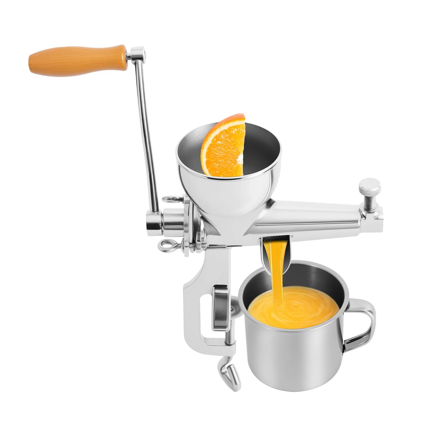 Bymaocar Manual Fruit And Vegetable Squeezer Press For Wheatgrass Juicing