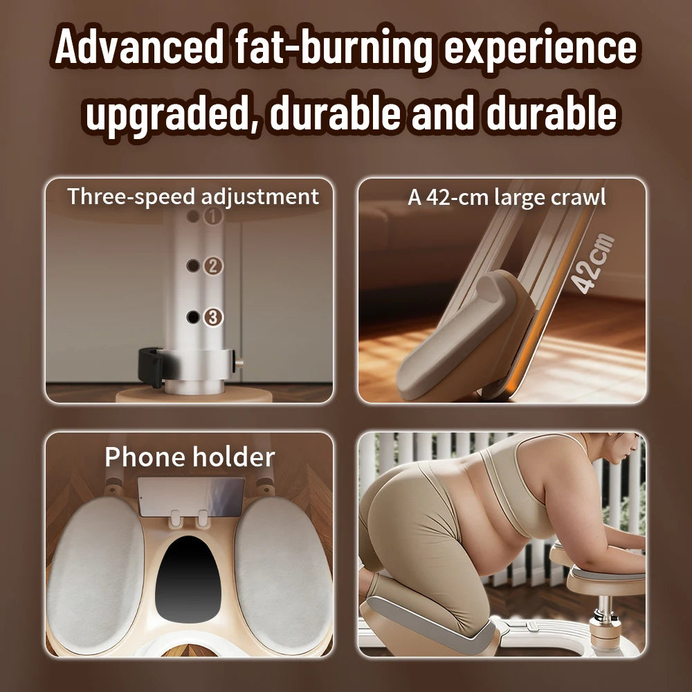 Spine Twist and Stretch Trainer for Low Impact Waist Toning