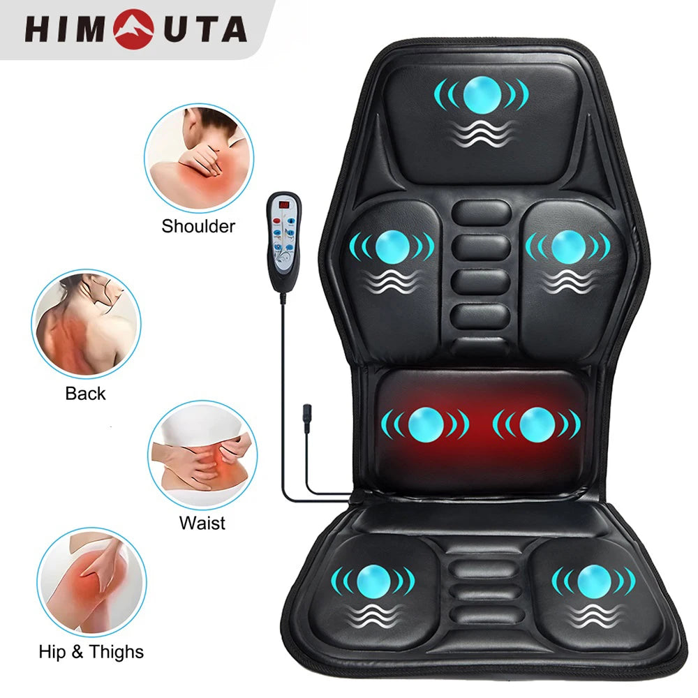 HIMOUTA Massage Seat Cushion With Heating And Seven Modes