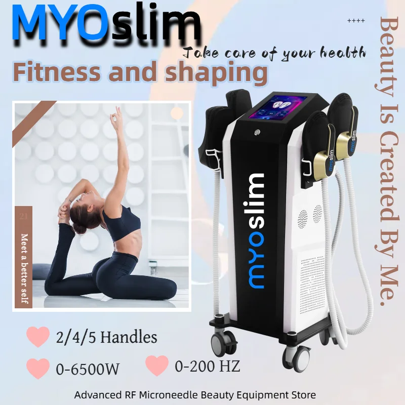 EMSZERO MYOSLIM RF HI EMT Body Sculpting Machine With Handles