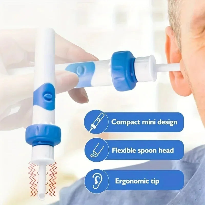 Portable Automatic Earwax Removal Kit Vacuum Ear Cleaner
