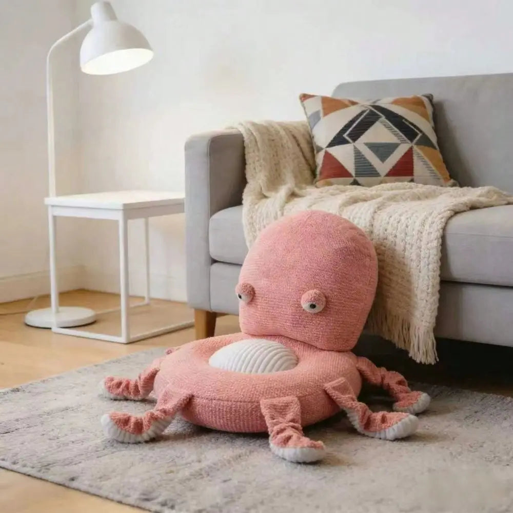 Soft Knitted Polyester Pillow Floor Cushion Lumbar Support