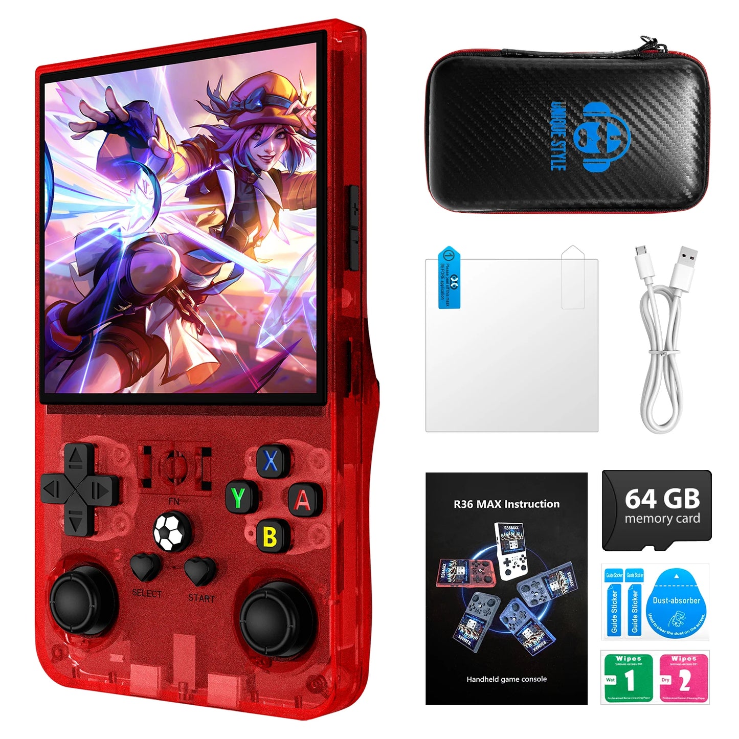 AISLPC R36MAX Handheld Console Retro Portable Game