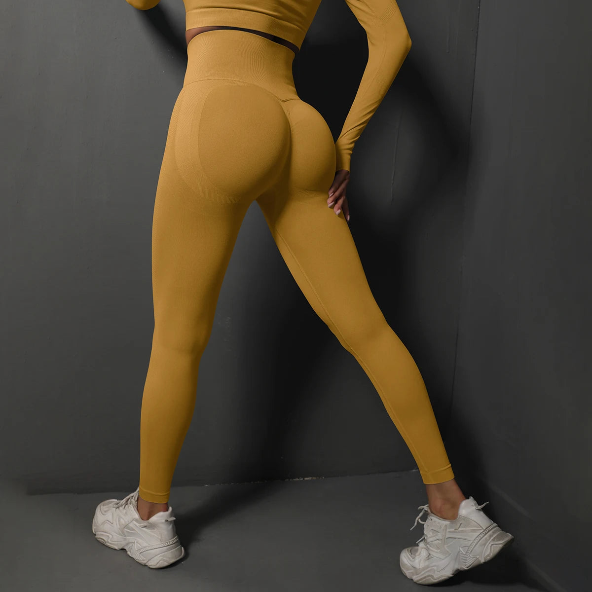 Hamidou Women's Yoga Leggings High Waist Seamless Fitness Pants