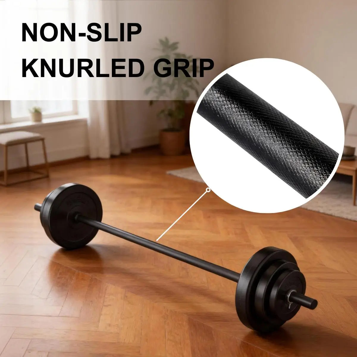 Relife Adjustable Barbell Set 45 Pounds For Strength Training