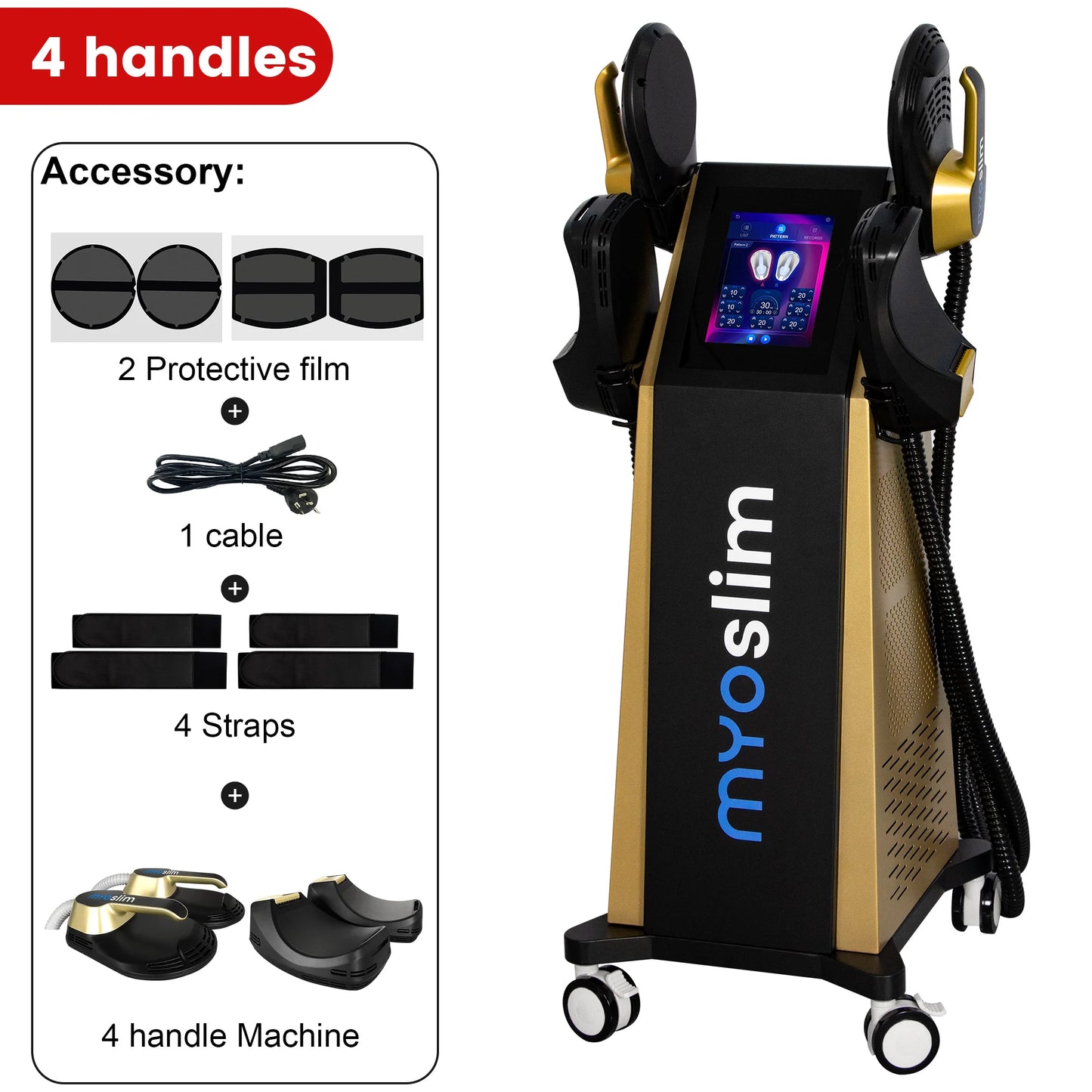 MYOSLIM Vertical EMS Body Sculpt Machine For Noninvasive Contouring