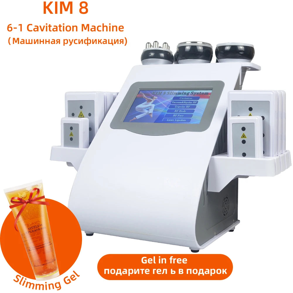 MISSHEART 6-In-1 40K Ultrasonic Cavitation Machine For Body Slimming