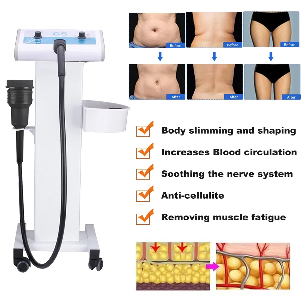 G5 High Frequency Vibrating Body Massager Slimming Machine Fat Reduction Vibration Massage Beauty Machine