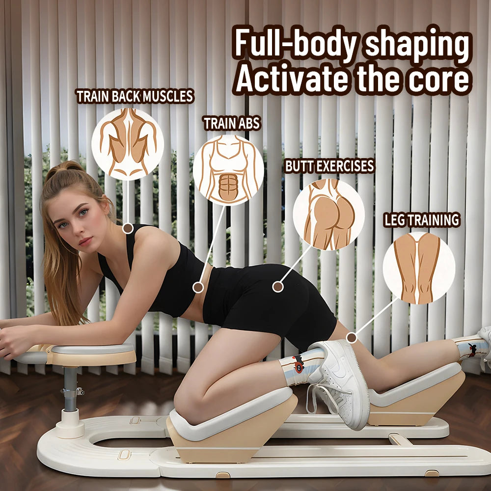 Spine Twist and Stretch Trainer for Low Impact Waist Toning