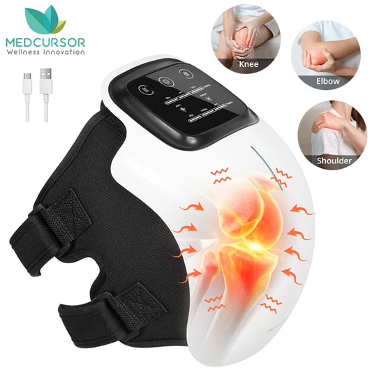 Medcursor Electric Heating Knee Pad Wireless Heated Massager