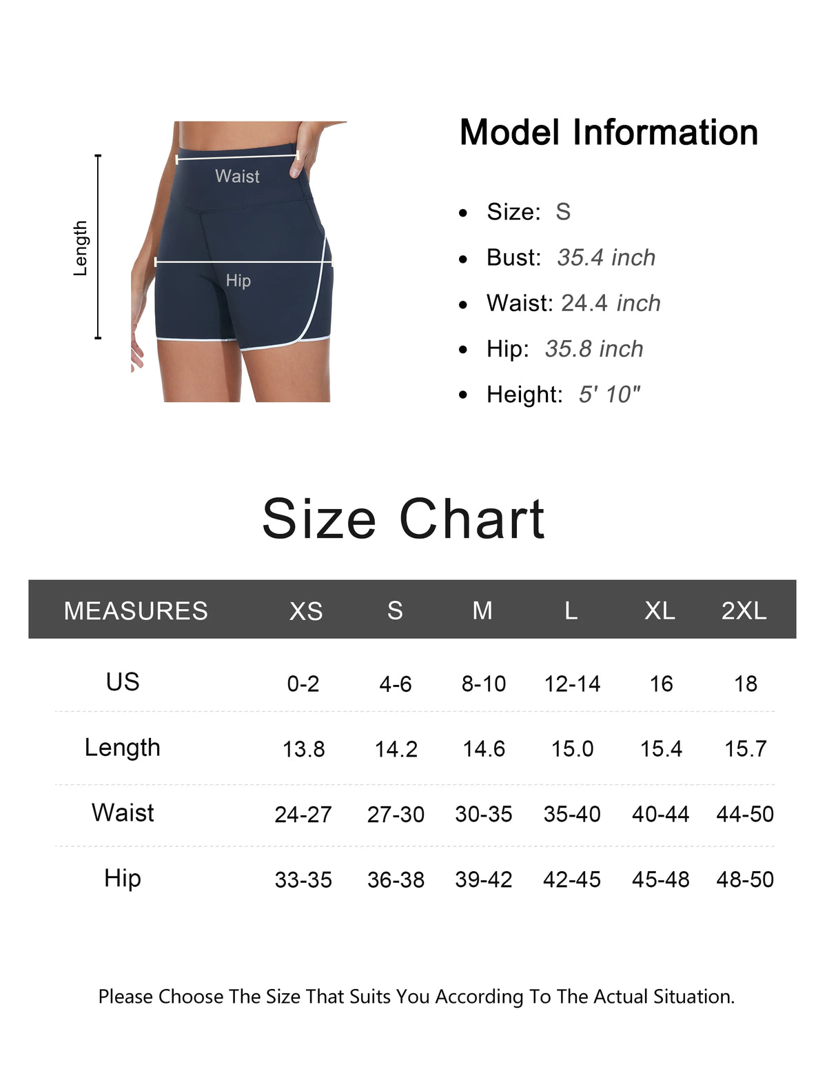 The Gym People Womens High Waist Workout Shorts With Dolphin Split