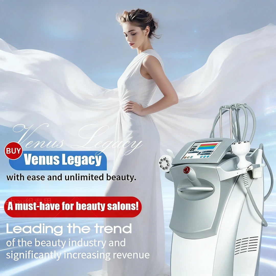 Professional Venus Legacy Device Vacuum Fat Removal Body Contouring Skin Lifting Cellulite Treatment Salon Machine