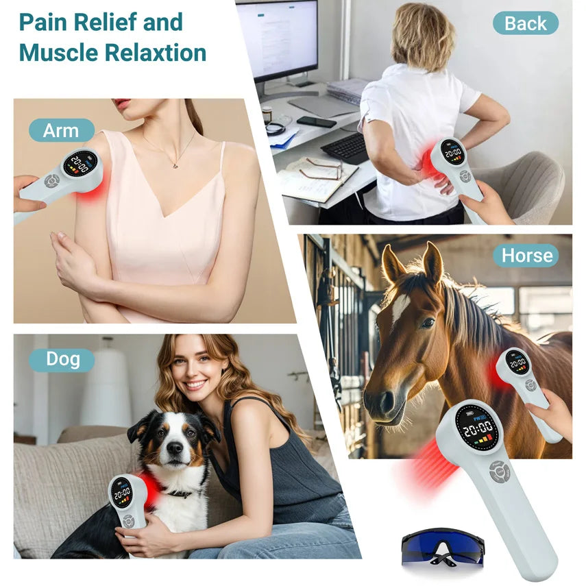 ZJKC Red Light Therapy LLLT Knee Hip Pain Relief Device