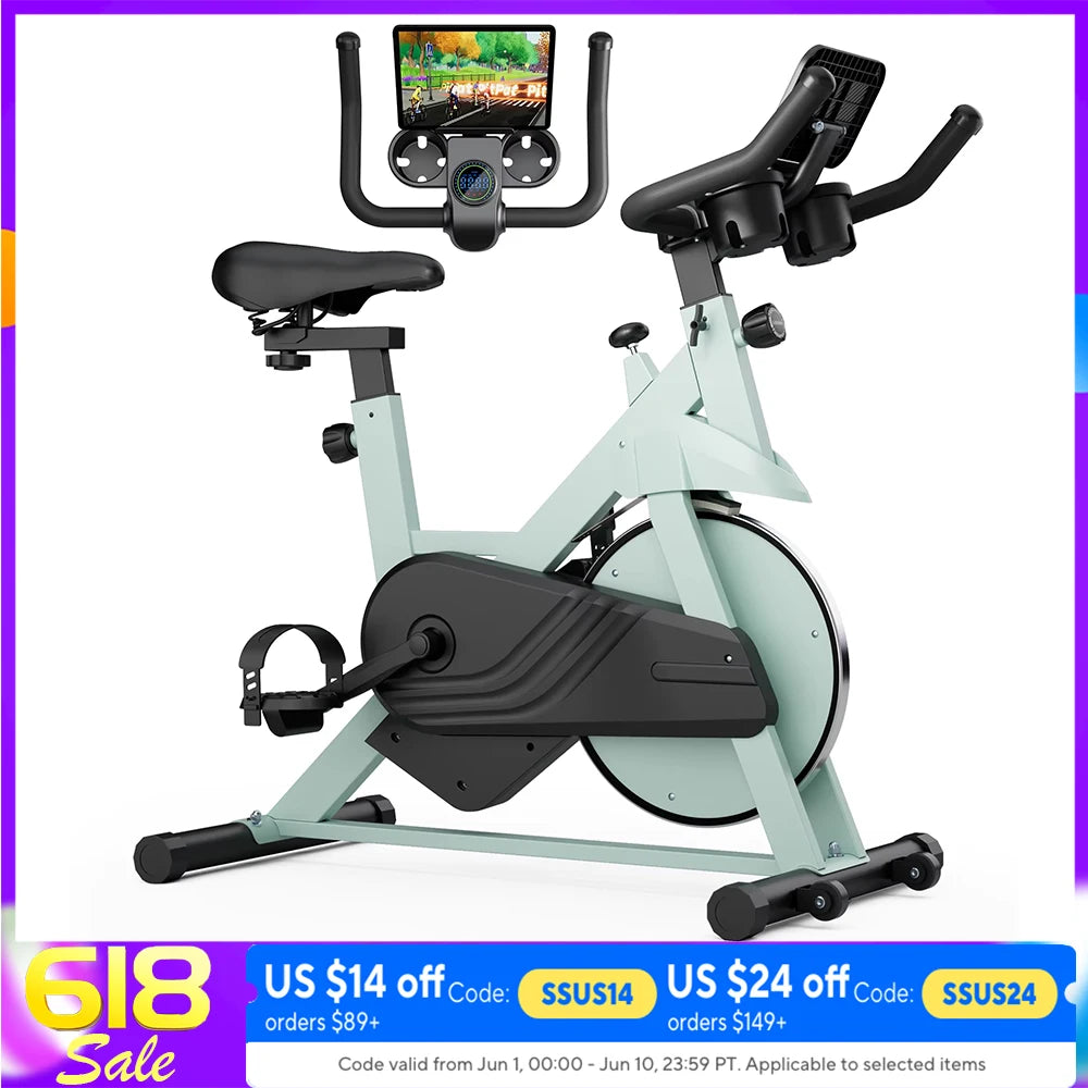 Superun 32 Level Magnetic Resistance Exercise Bike For Home
