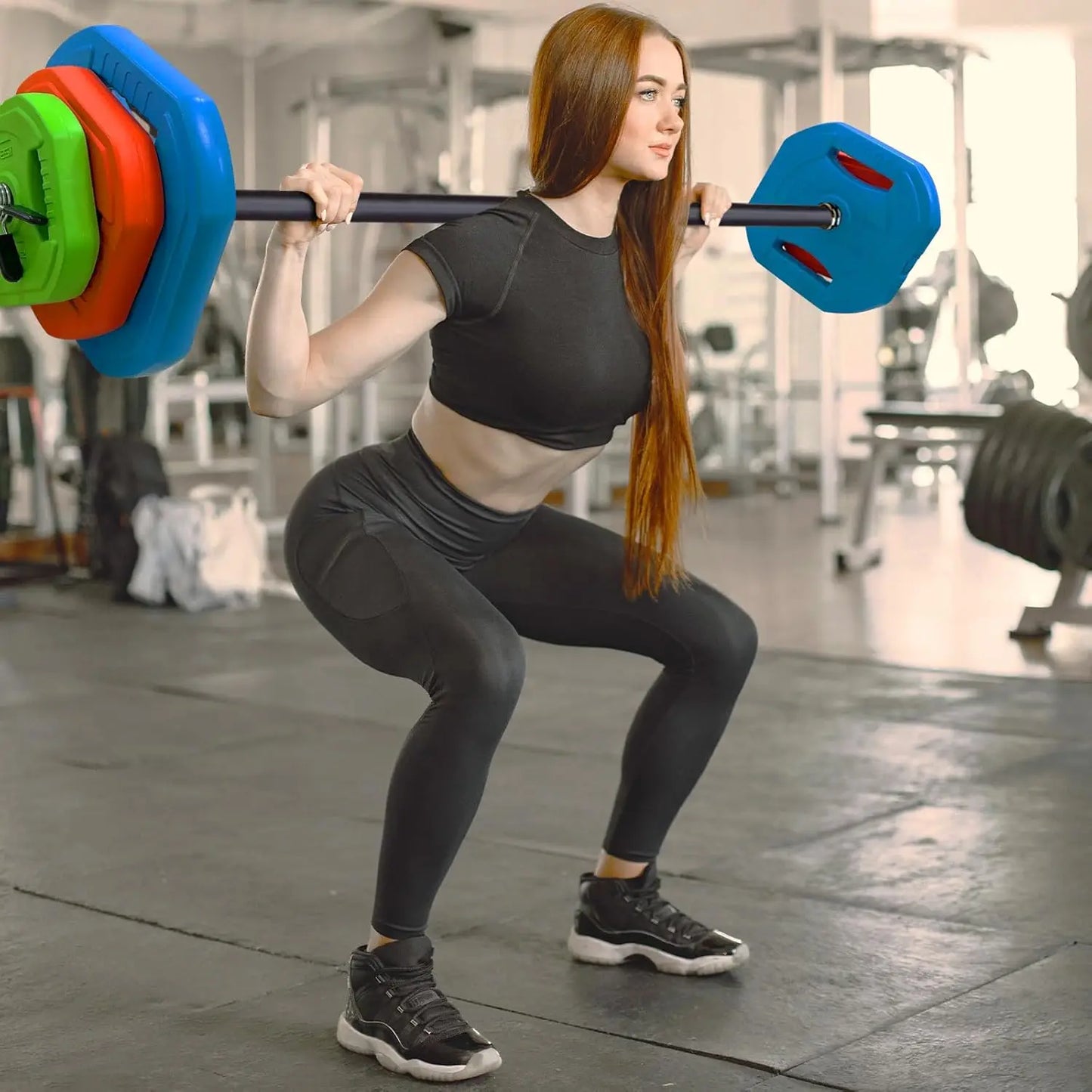TWISTER.CK Adjustable Barbell Disk Weights Set 40lb 20kg