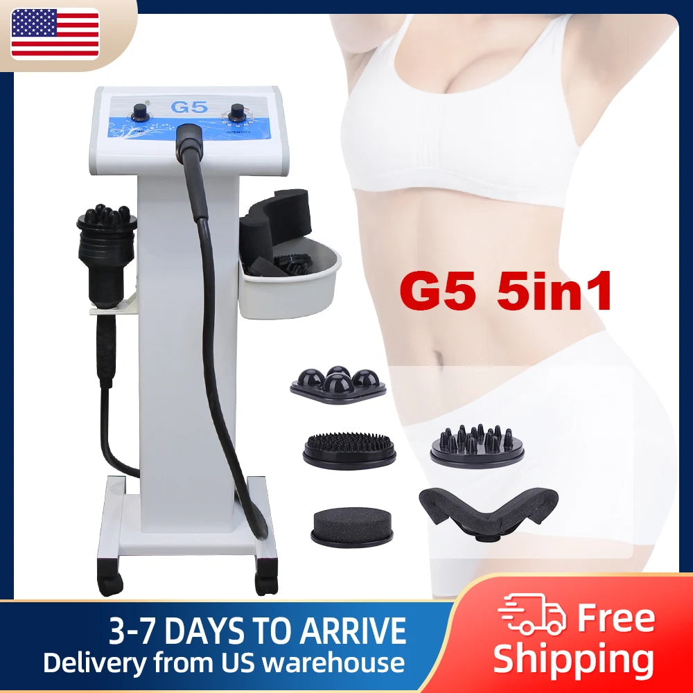 G5 High Frequency Vibrating Body Massager Slimming Machine Fat Reduction Vibration Massage Beauty Machine