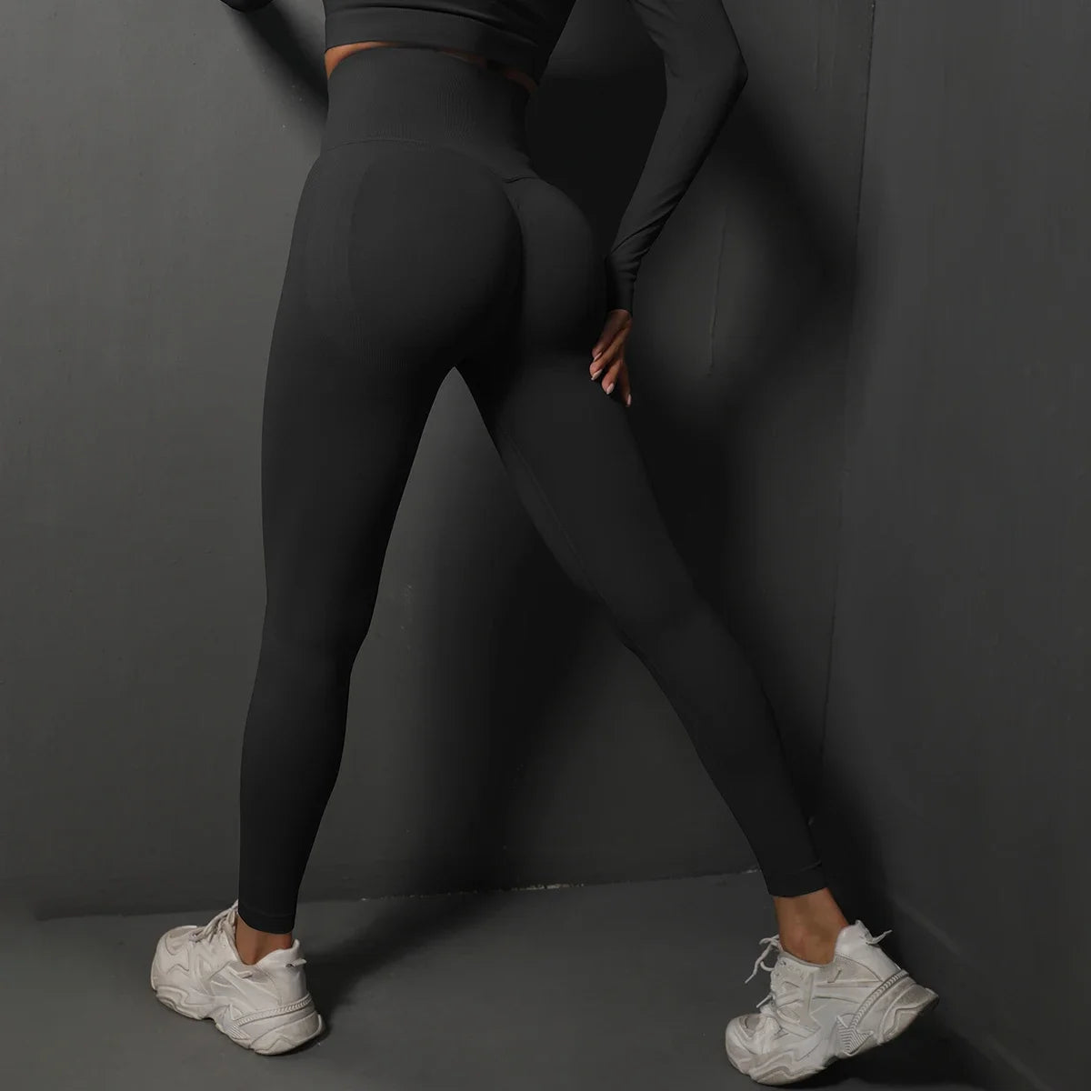 Hamidou Women's Yoga Leggings High Waist Seamless Fitness Pants