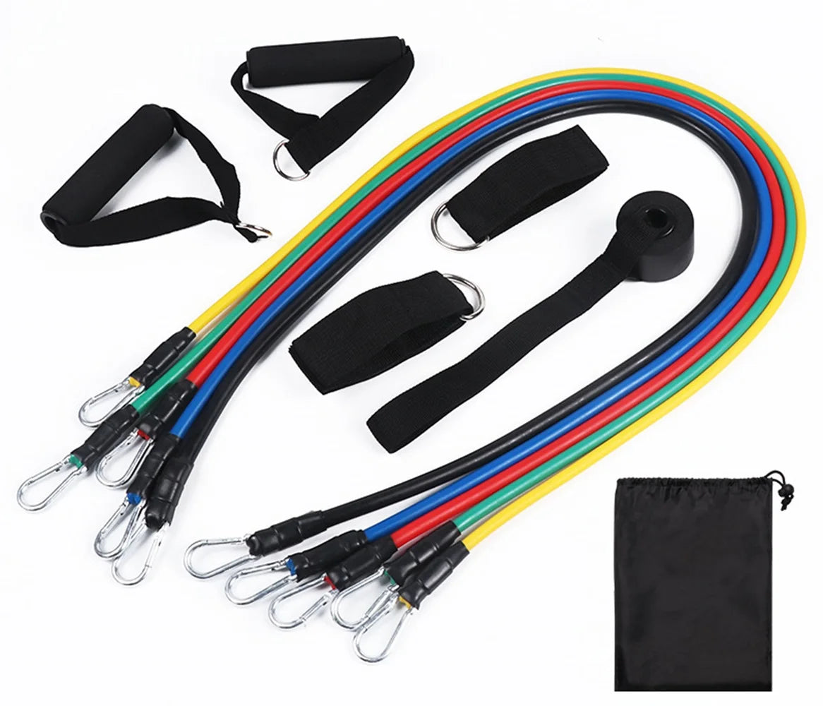 Multifunction Fitness Tension Rope Set for Abdomen and Arm Training