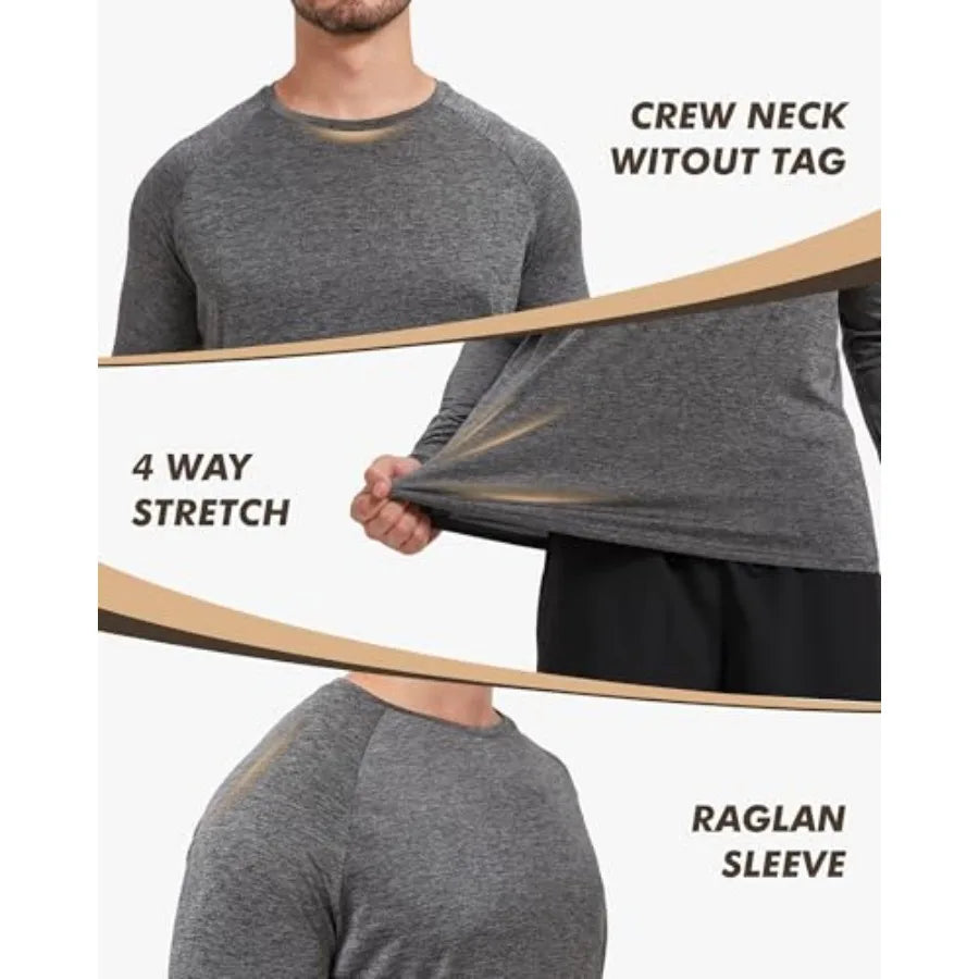 Long Sleeve Quick Dry Shirts With UV UPF Sun Protection