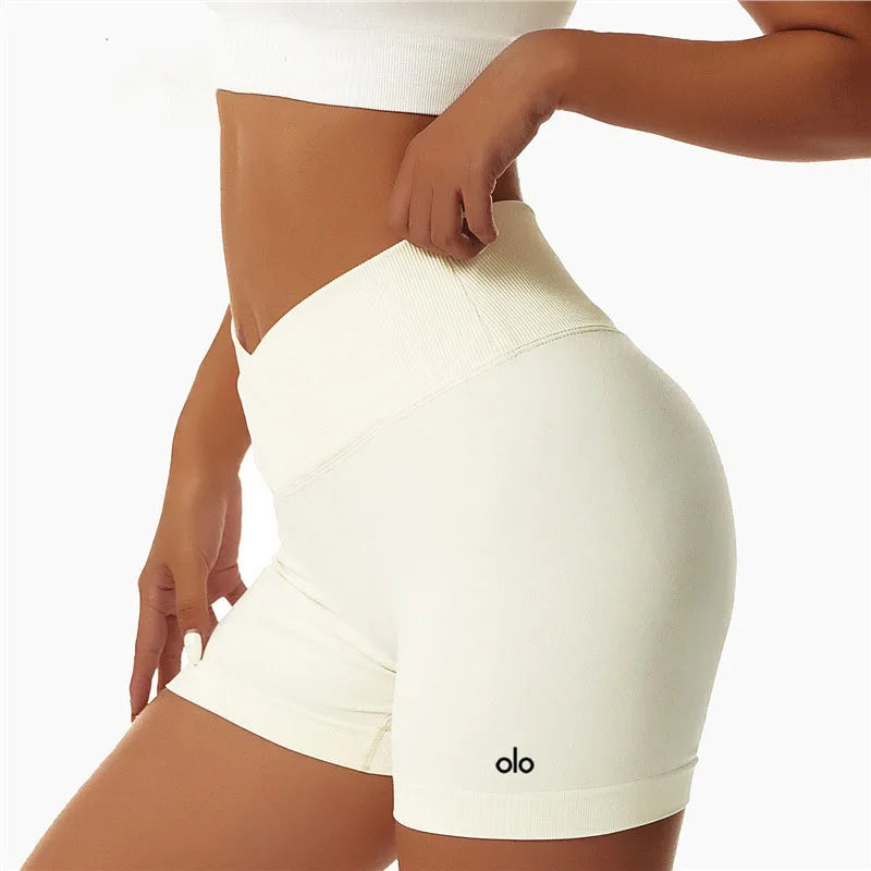 Quick Dry Yoga Shorts For Women Athletic Running Cycling Pants